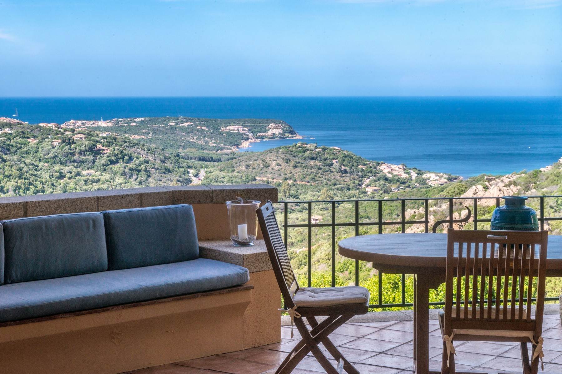 Single Family Homes for Sale at Beautiful semi-detached villa with sea view Porto Cervo, Sassari Italy